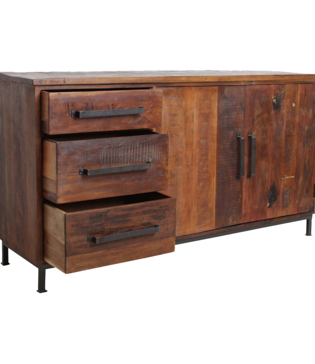 Raw Materials Amsterdam Factory Dressoir | H90 x B168 x D46 cm