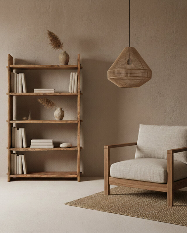 Raw Materials Amsterdam Farmwood Open Rek | 5 Planken | H180 x B100 x D37 cm