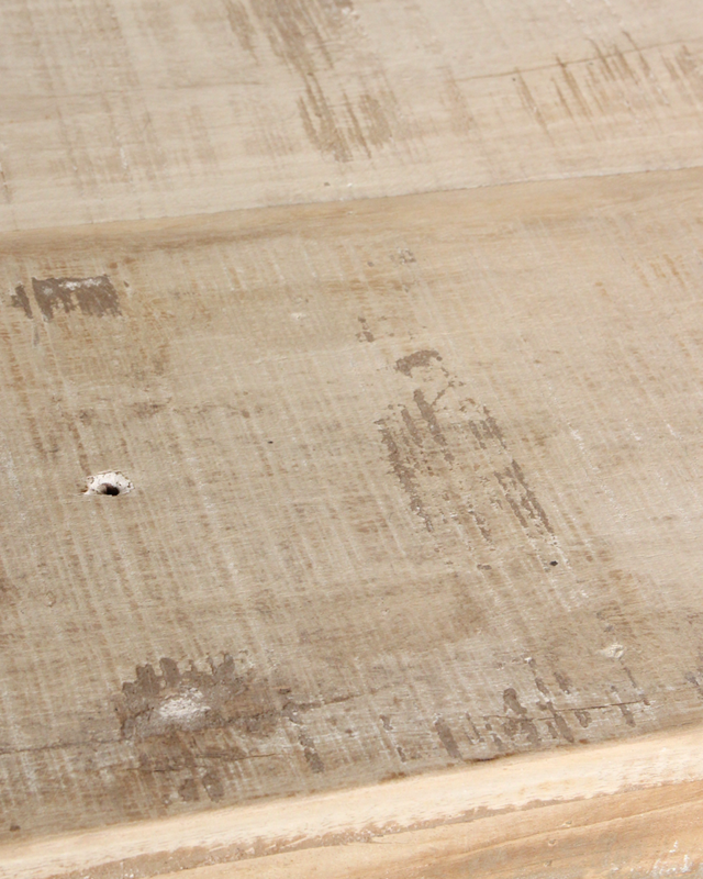 Raw Materials Amsterdam Limewash Opklapbare Wandtafel | H76 x B170 x D40 cm