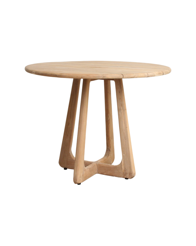 Raw Materials Amsterdam Verano Tuintafel | Teakhout | D100 cm
