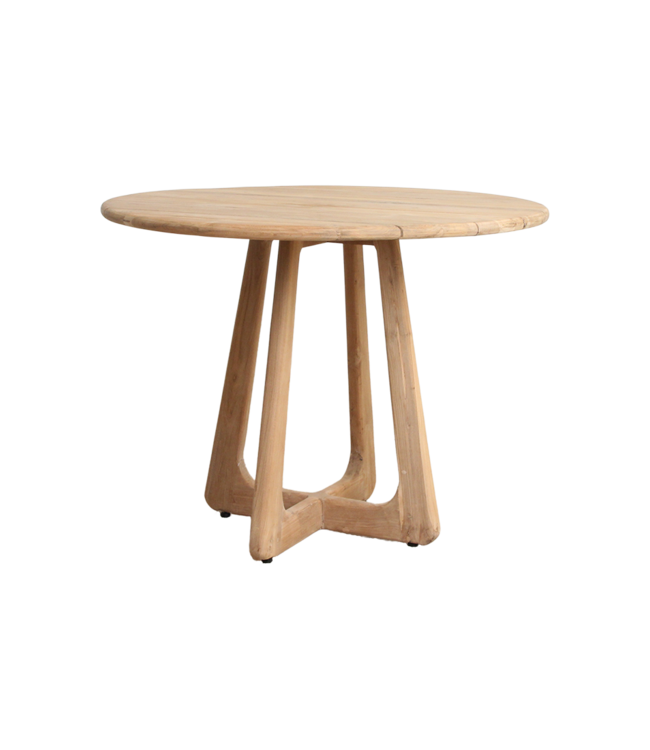 Raw Materials Amsterdam Verano Tuintafel | Teakhout | D100 cm