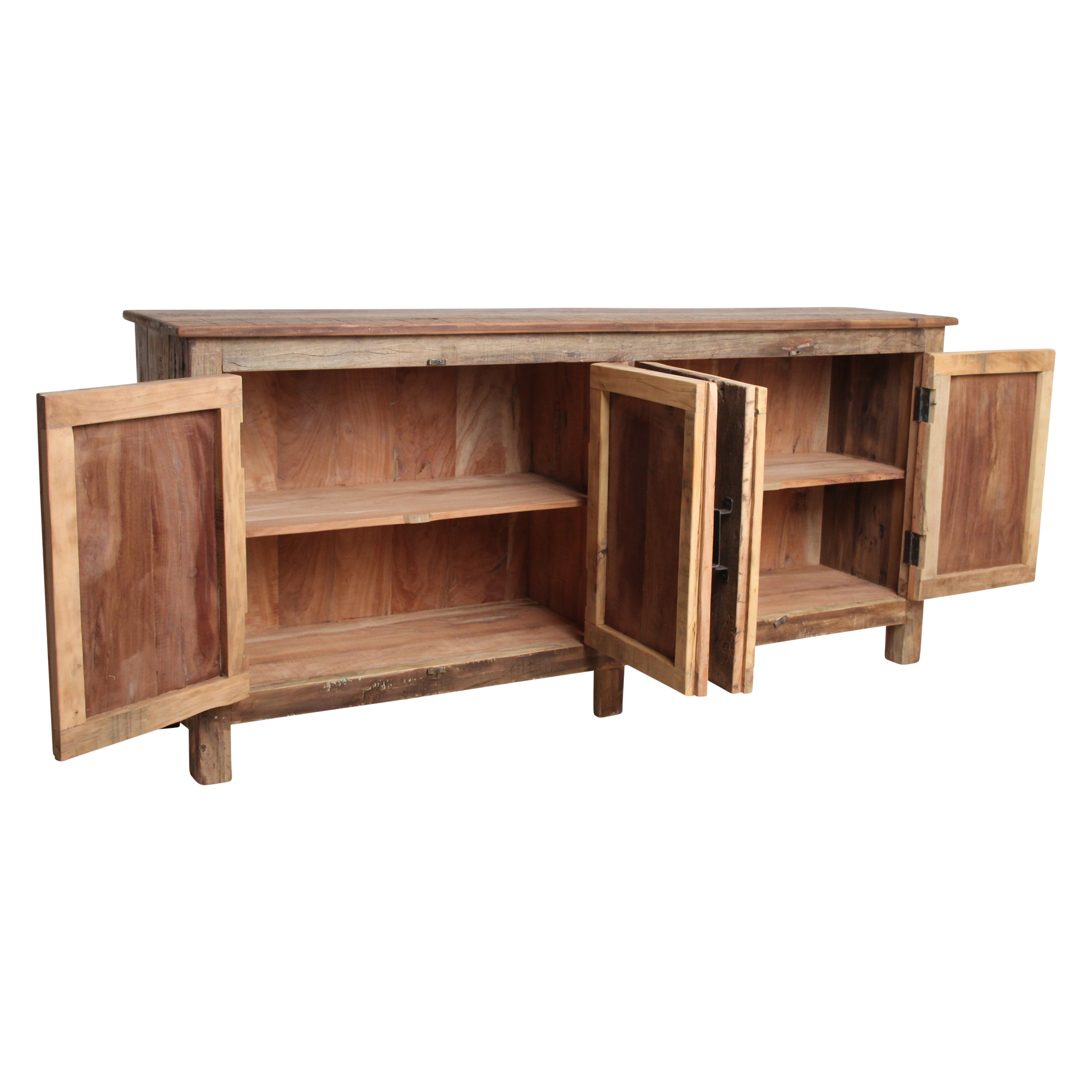 Raw Materials Amsterdam Farmwood Dressoir | 4 Deuren | H80 x B172 x D39 cm