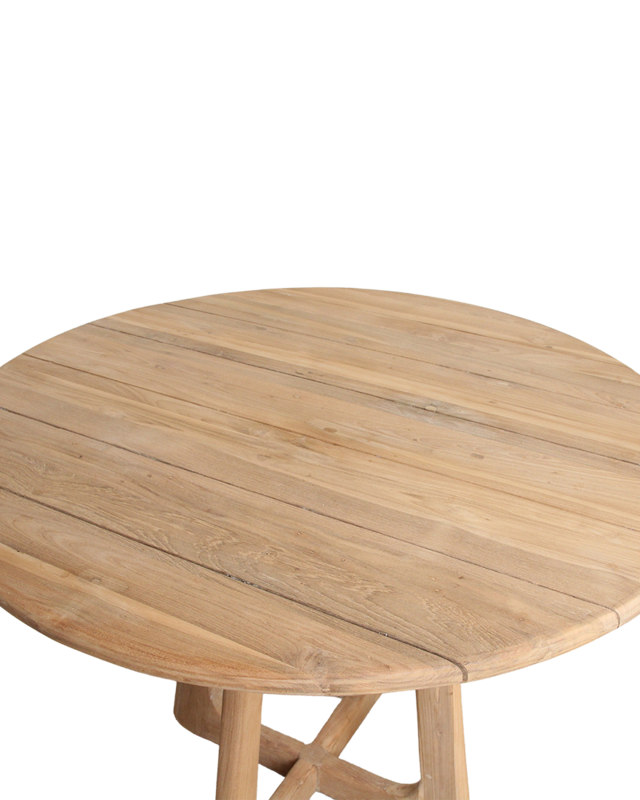 Raw Materials Amsterdam Verano Tuintafel | Teakhout | D100 cm