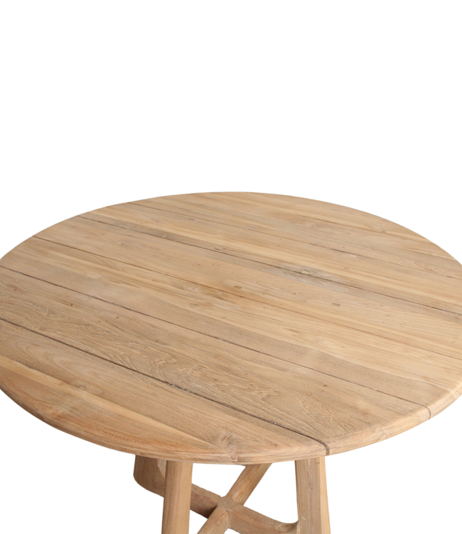 Raw Materials Amsterdam Verano Tuintafel | Teakhout | D100 cm