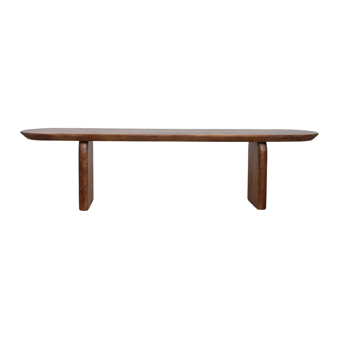Raw Materials Amsterdam Bullnose Eetkamerbank | H45 x B180 x D35 cm