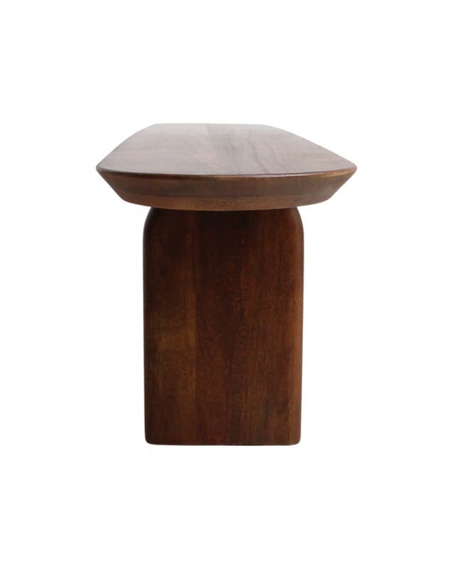 Raw Materials Amsterdam Bullnose Eetkamerbank | H45 x B180 x D35 cm
