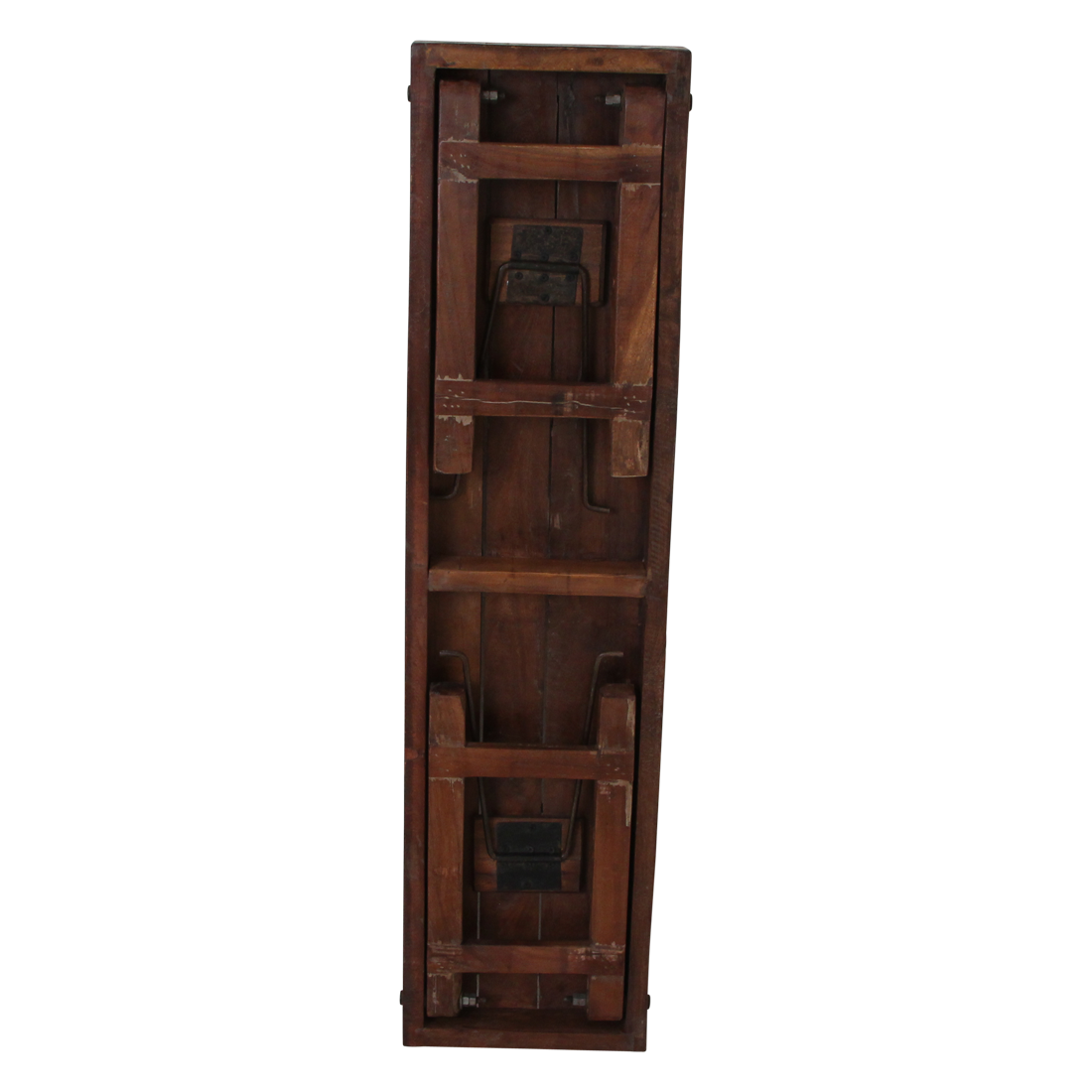 Raw Materials Amsterdam Bankje | Inklapbaar | Gerecycled Hout | H45 x B120 x D30 cm