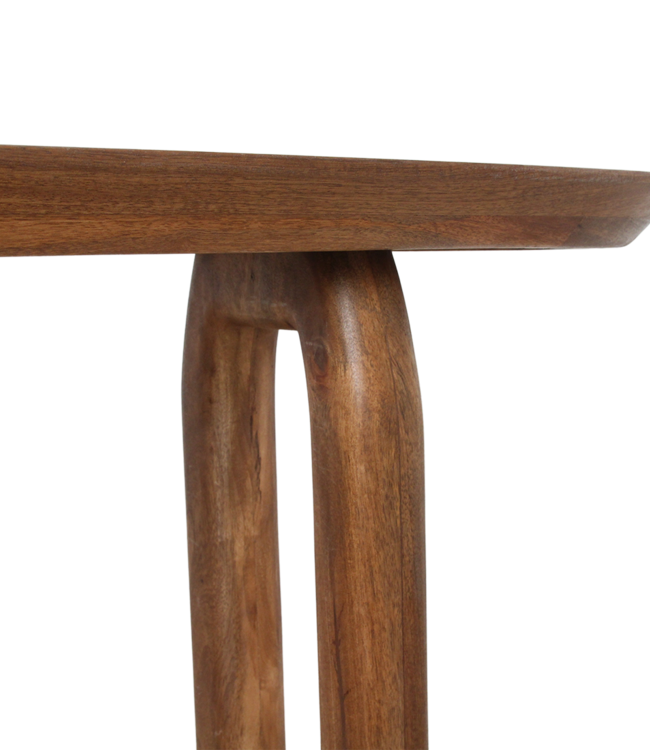 Raw Materials Amsterdam Bullnose Wandtafel | Bruin | H80 x B140 x D30 cm