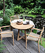 Raw Materials Amsterdam Verano Tuintafel | Teakhout | D100 cm