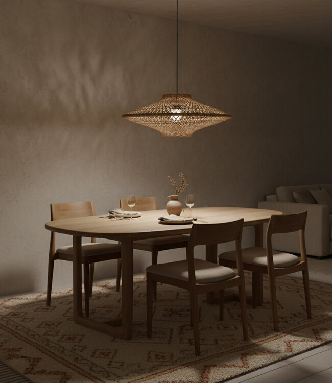 Raw Materials Amsterdam Corda Lamp | Touw | Naturel | Large | H37 x D80 cm