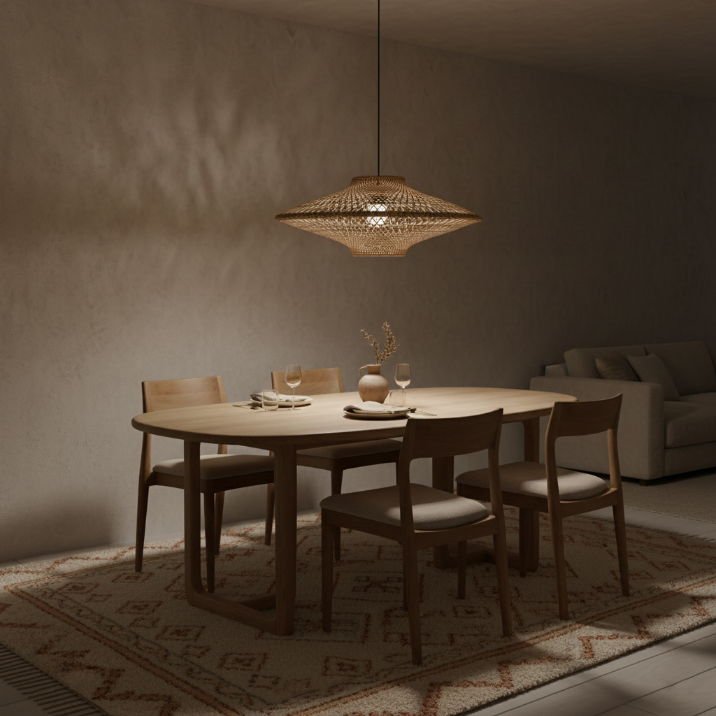 Raw Materials Amsterdam Corda Lamp | Touw | Naturel | Large | H37 x D80 cm