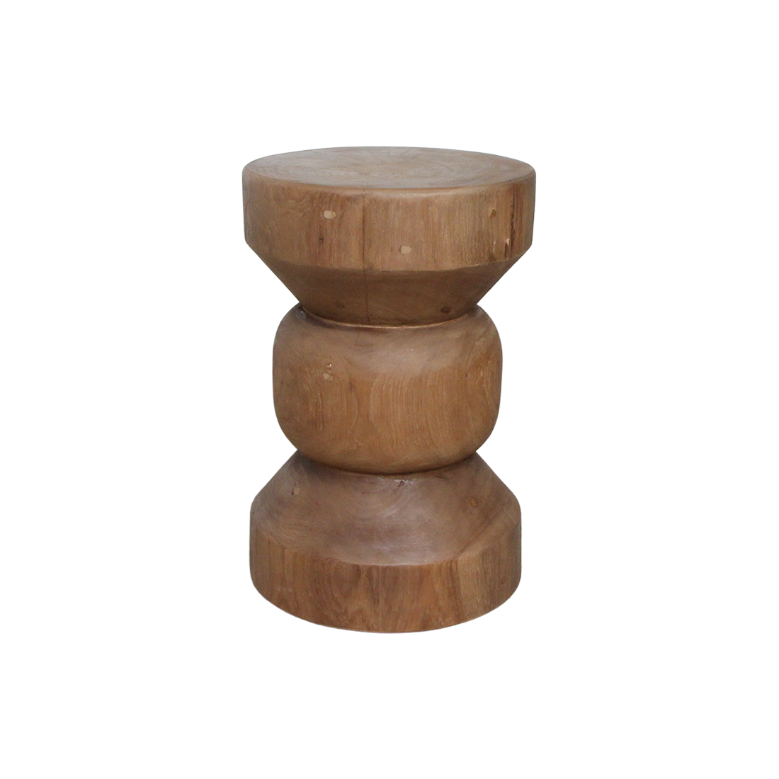 Raw Materials Amsterdam Bijzettafel Ritari | Teakhout | Naturel | H45 x D30 cm
