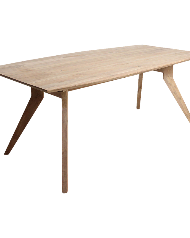 Raw Materials Amsterdam Studio Eettafel | Teakhout | H76 x B240 x D95 cm