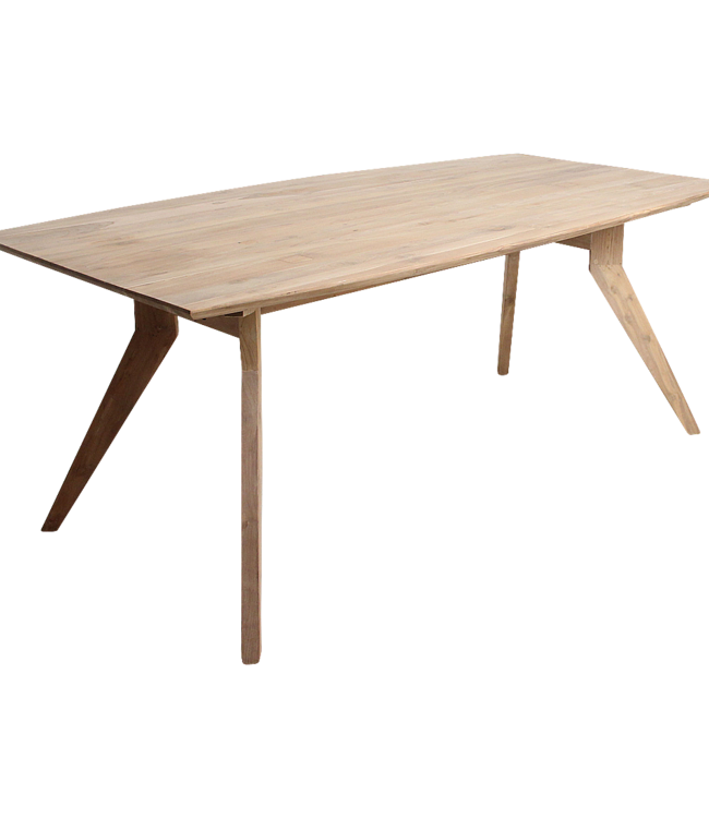 Raw Materials Amsterdam Studio Eettafel | Teakhout | H76 x B240 x D95 cm