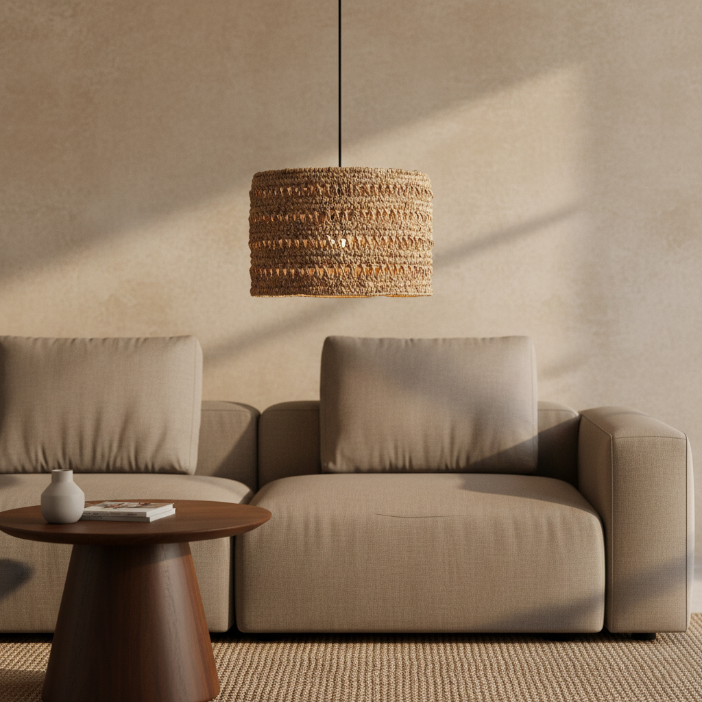 Raw Materials Amsterdam Herba Lamp | Naturel | Medium | H25 x D40 cm