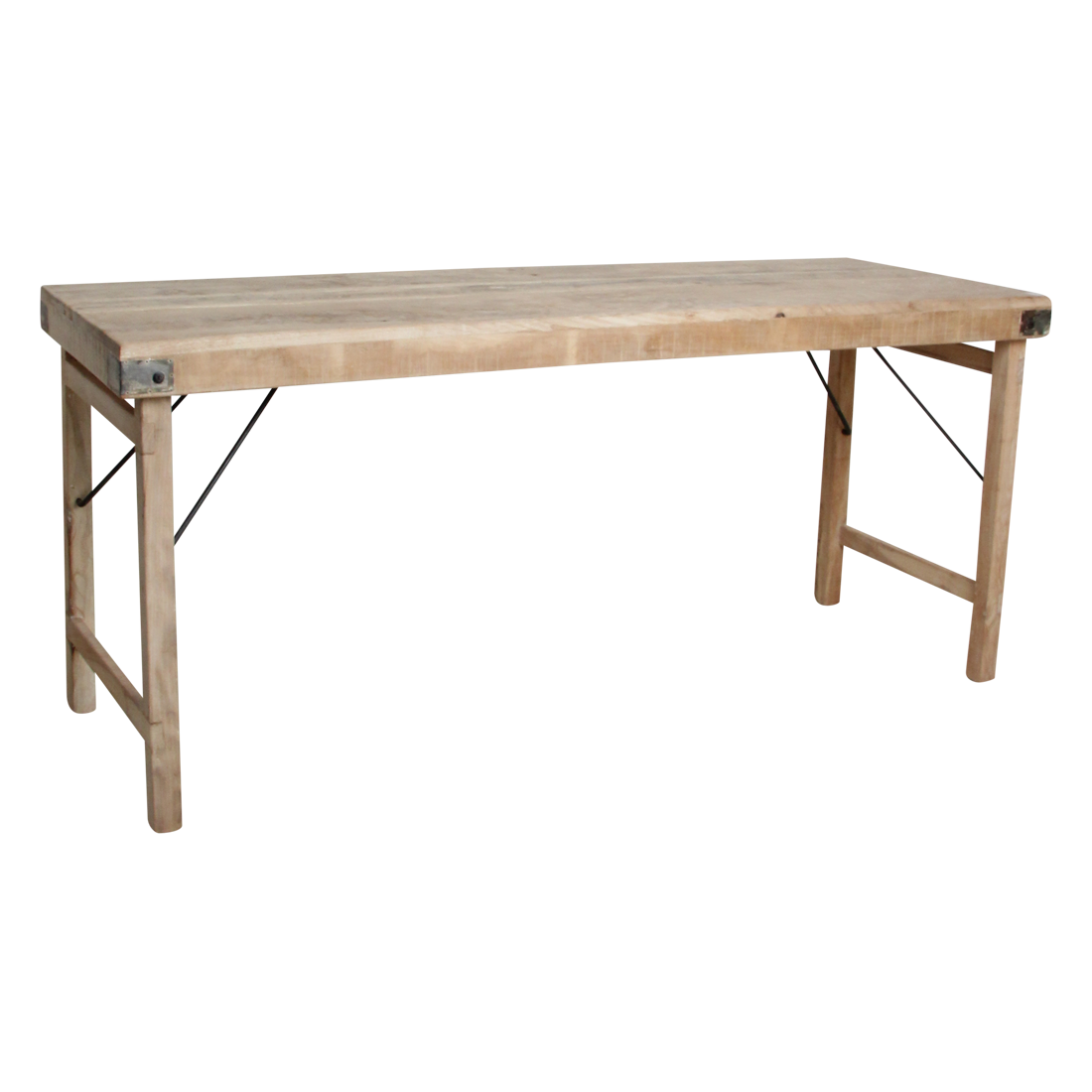 Raw Materials Amsterdam Limewash Opklapbare Eettafel | H76 x B172 x D60 cm