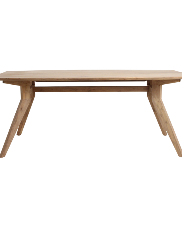 Raw Materials Amsterdam Studio Eettafel | Teakhout | H76 x B240 x D95 cm