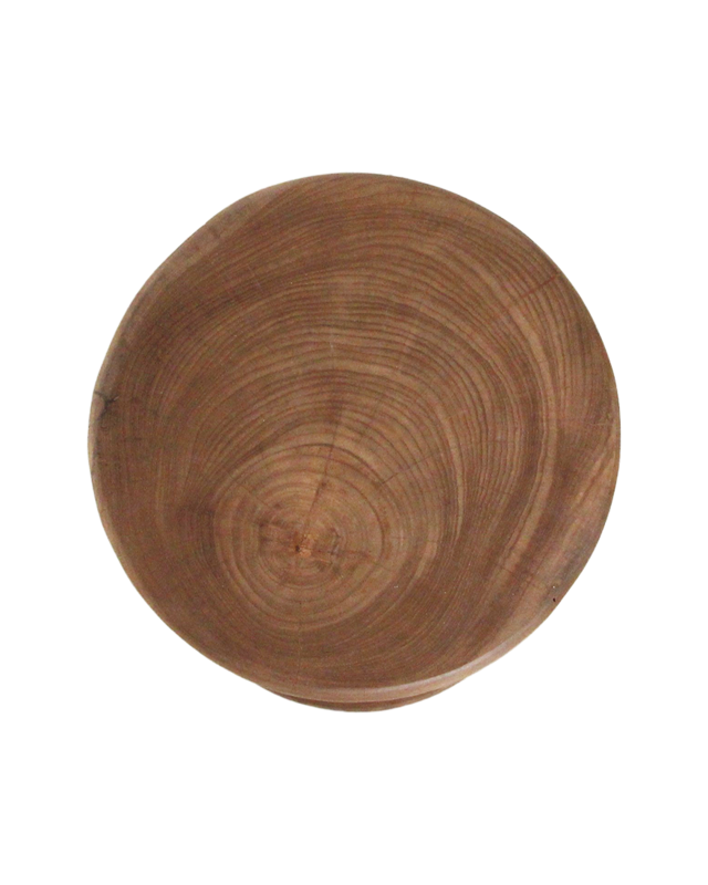 Raw Materials Amsterdam Bijzettafel Ritari | Teakhout | Naturel | H45 x D30 cm