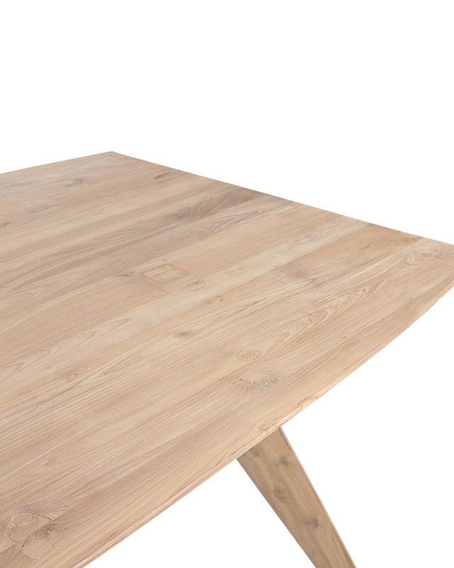Raw Materials Amsterdam Studio Eettafel | Teakhout | H76 x B240 x D95 cm