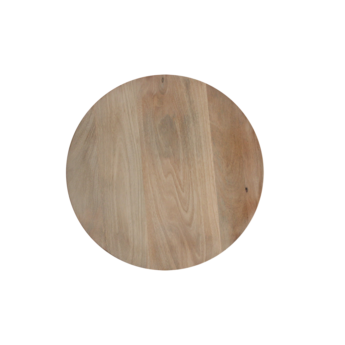 Raw Materials Amsterdam Bullnose Bijzettafel | Naturel | H48 x D50 cm