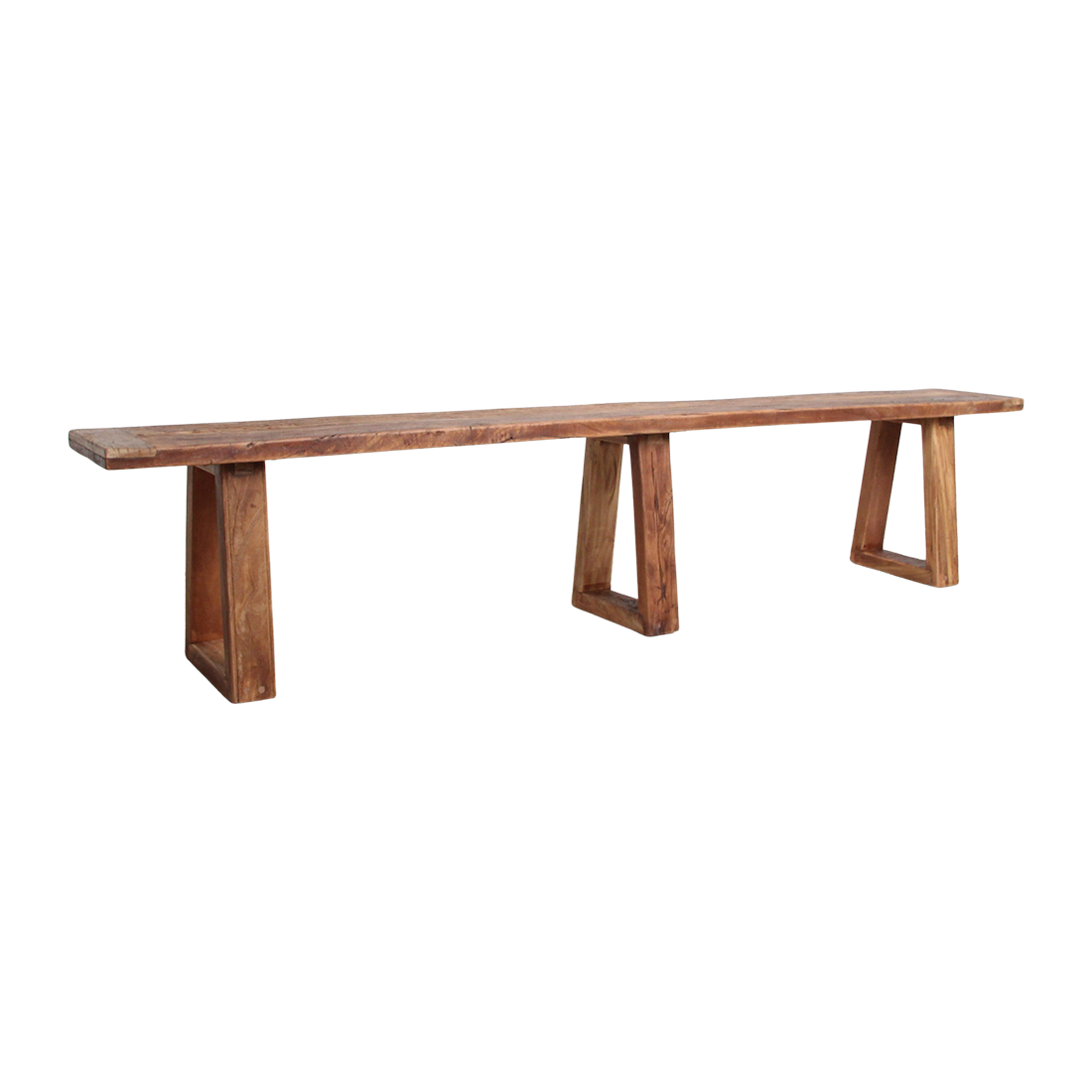Raw Materials Amsterdam Farmwood Eetkamerbank | Bruin | H45 x B200 x D30 cm