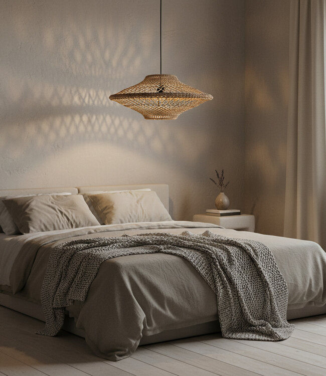 Raw Materials Amsterdam Corda Lamp | Touw | Naturel | Medium | H29 x D60 cm