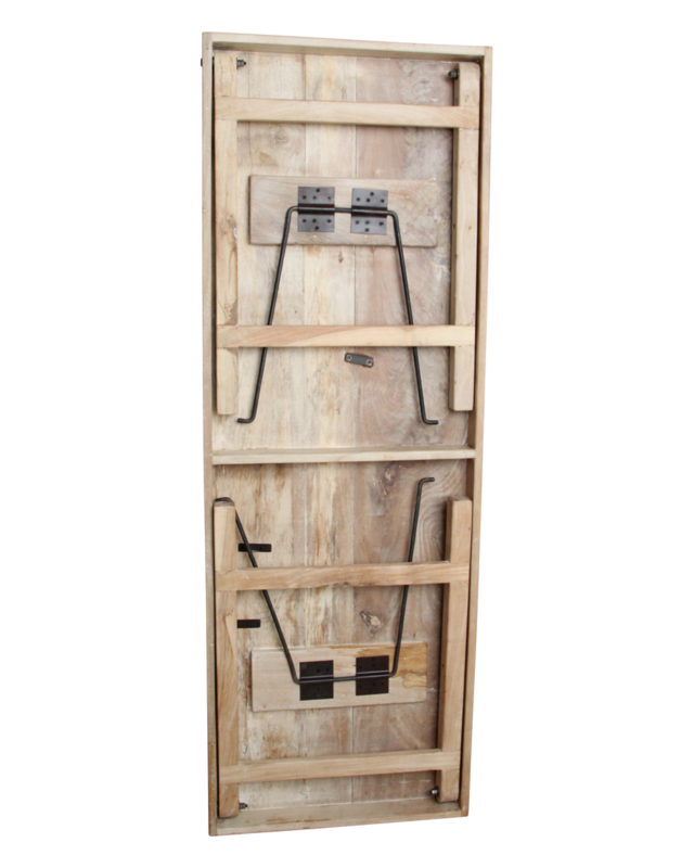 Raw Materials Amsterdam Limewash Opklapbare Eettafel | H76 x B172 x D60 cm