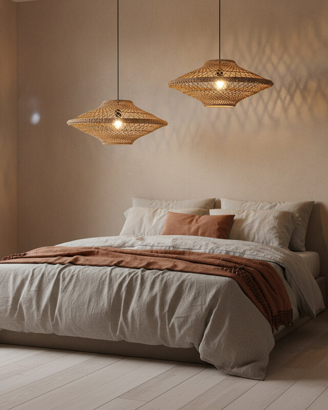 Raw Materials Amsterdam Corda Lamp | Touw | Naturel | Medium | H29 x D60 cm