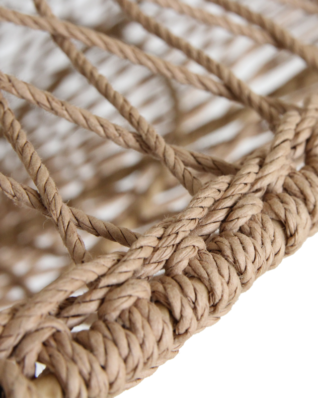 Raw Materials Amsterdam Corda Lamp | Touw | Naturel | Medium | H29 x D60 cm