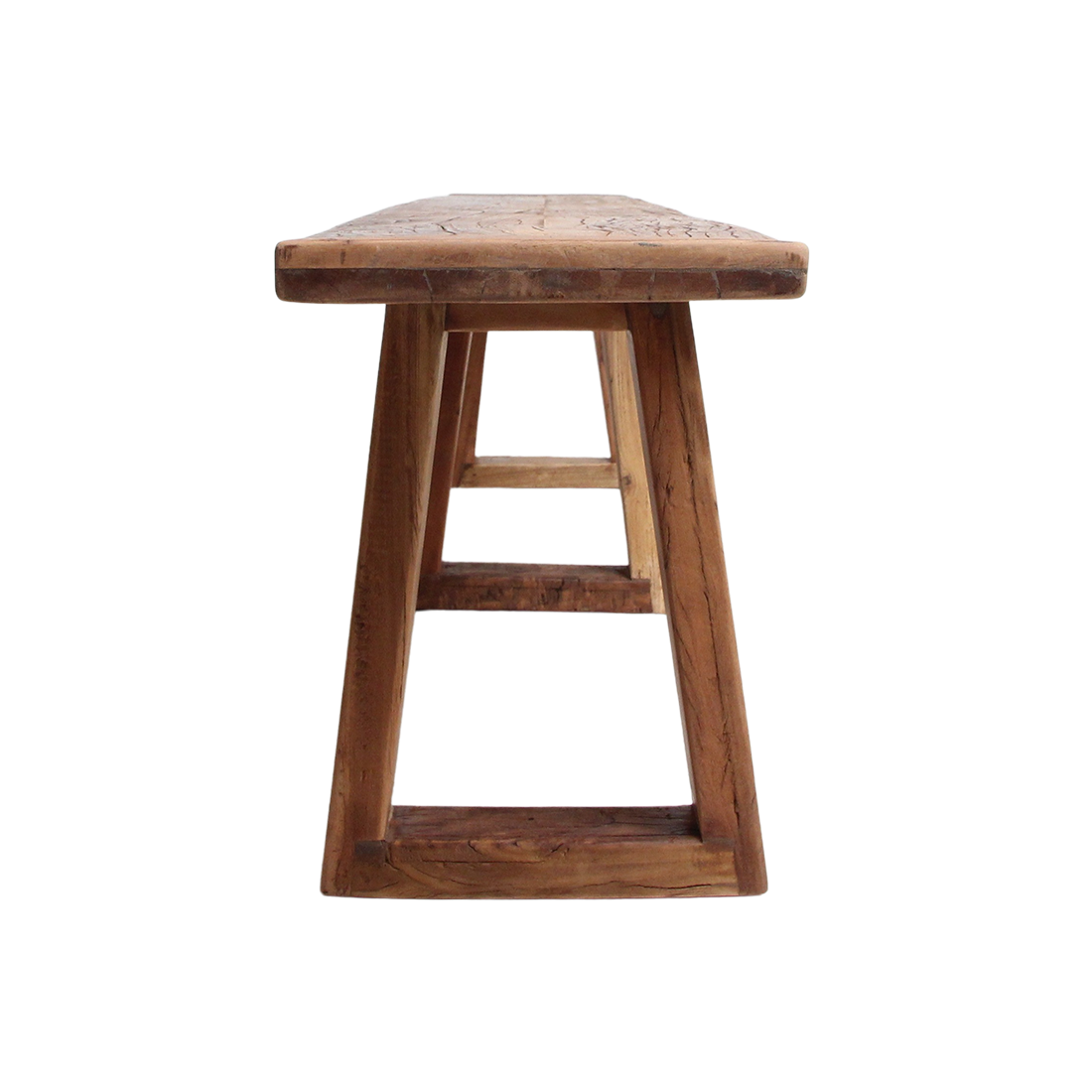 Raw Materials Amsterdam Farmwood Eetkamerbank | Bruin | H45 x B200 x D30 cm