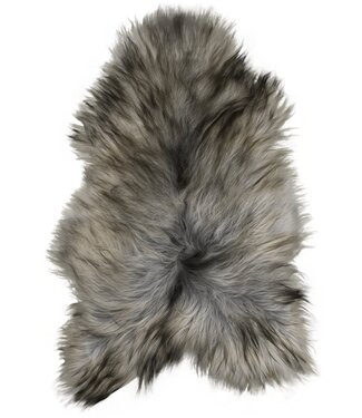 Van Buren Vachtenspecialist IJslandse schapenvacht natuur grijs