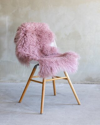 Van Buren Vachtenspecialist Tibetaans Schapenvacht - Roze