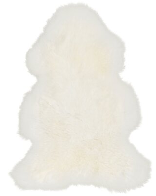 Van Buren Vachtenspecialist Witte natuurlijke Texelse schapenvacht 90cm