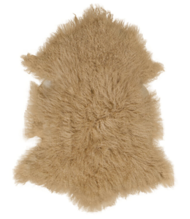 Van Buren Vachtenspecialist Tibetaans Schapenvacht - Kameel