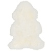 Witte natuurlijke Texelse schapenvacht 110cm