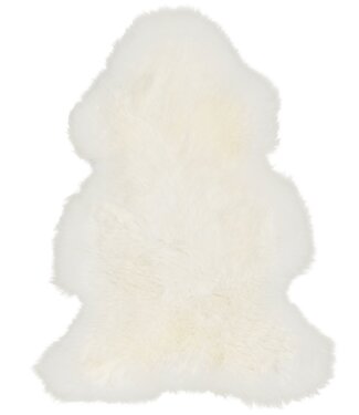 Van Buren Vachtenspecialist Witte natuurlijke Texelse schapenvacht 110cm