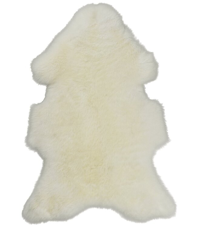 Van Buren Vachtenspecialist Witte natuurlijke Texelse schapenvacht 110cm