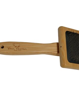 Van Buren Vachtenspecialist Wolkam voor schapenvachten gemaakt van bamboe hout met ijzeren pinnen