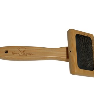 Van Buren Vachtenspecialist Wolkam voor schapenvachten gemaakt van bamboe hout met ijzeren pinnen