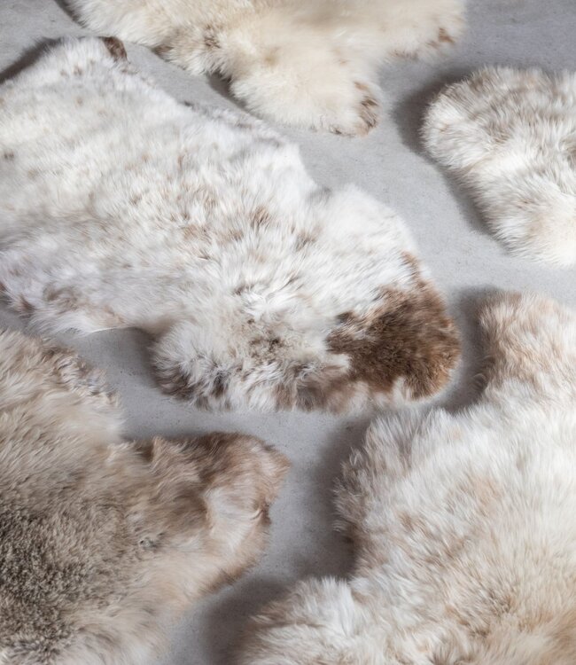 Van Buren Vachtenspecialist Schapenvacht Gemêleerd 90-100cm