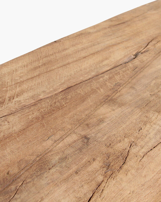 Raw Materials Amsterdam Farmwood Eetkamerbank | Bruin | H45 x B220 x D30 cm