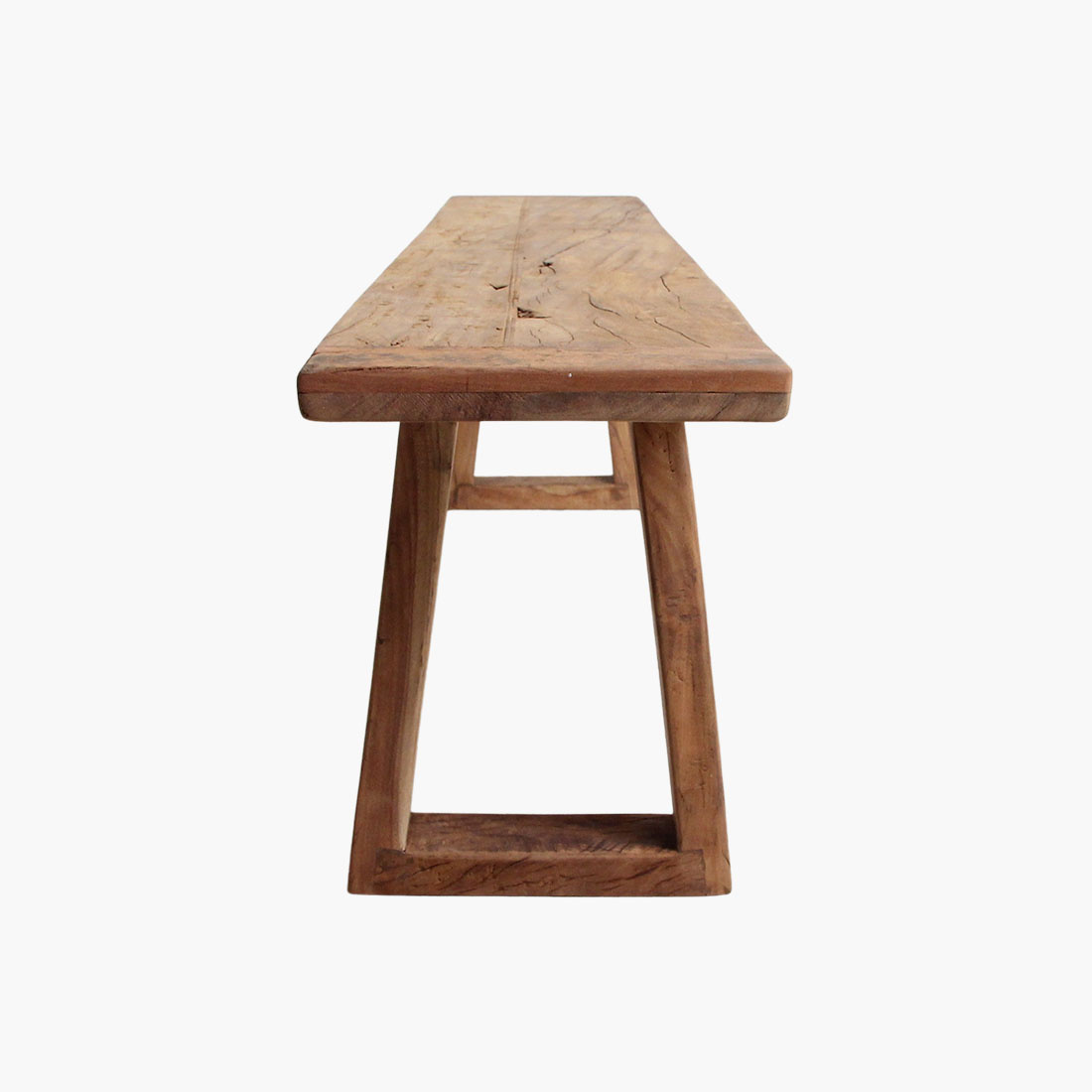 Raw Materials Amsterdam Farmwood Eetkamerbank | Bruin | H45 x B220 x D30 cm