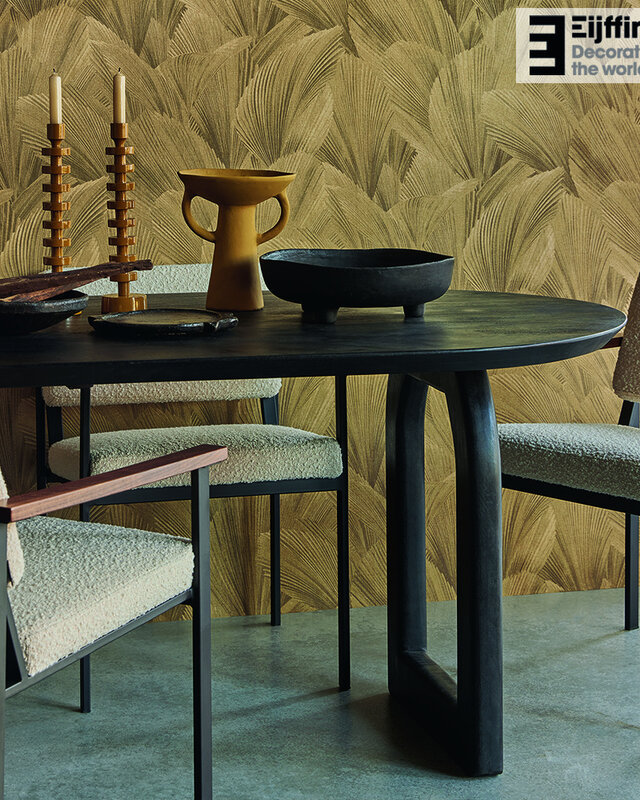 Raw Materials Amsterdam Bullnose Eettafel | Zwart | Open | H76 x B200 x D90 cm