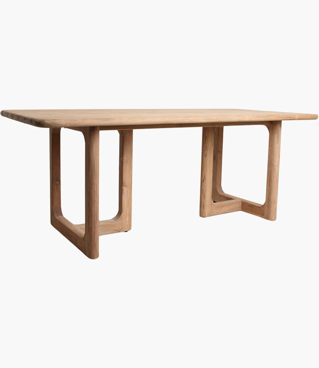 Raw Materials Amsterdam Primavera Tuintafel | Teakhout | H75 x B240 x D90 cm