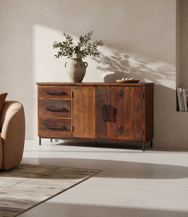 Raw Materials Amsterdam Factory Dressoir | H90 x B168 x D46 cm