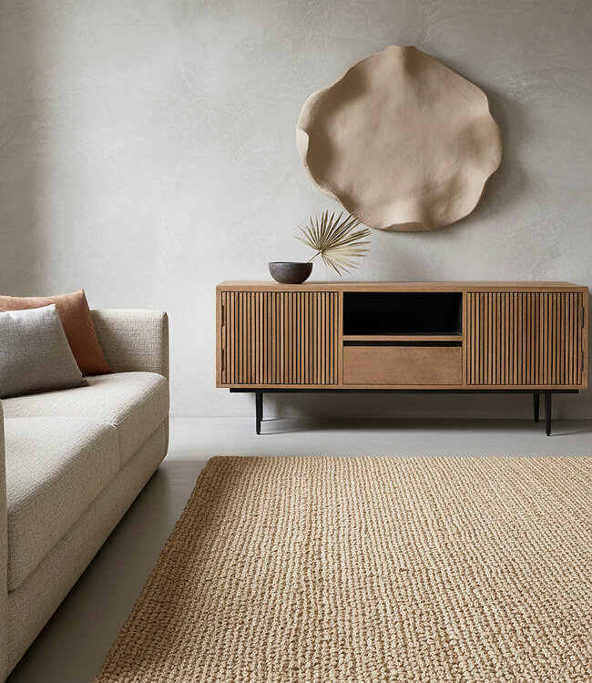 Raw Materials Amsterdam Ritme TV-Meubel | Teakhout | H55 x B140 x D45 cm