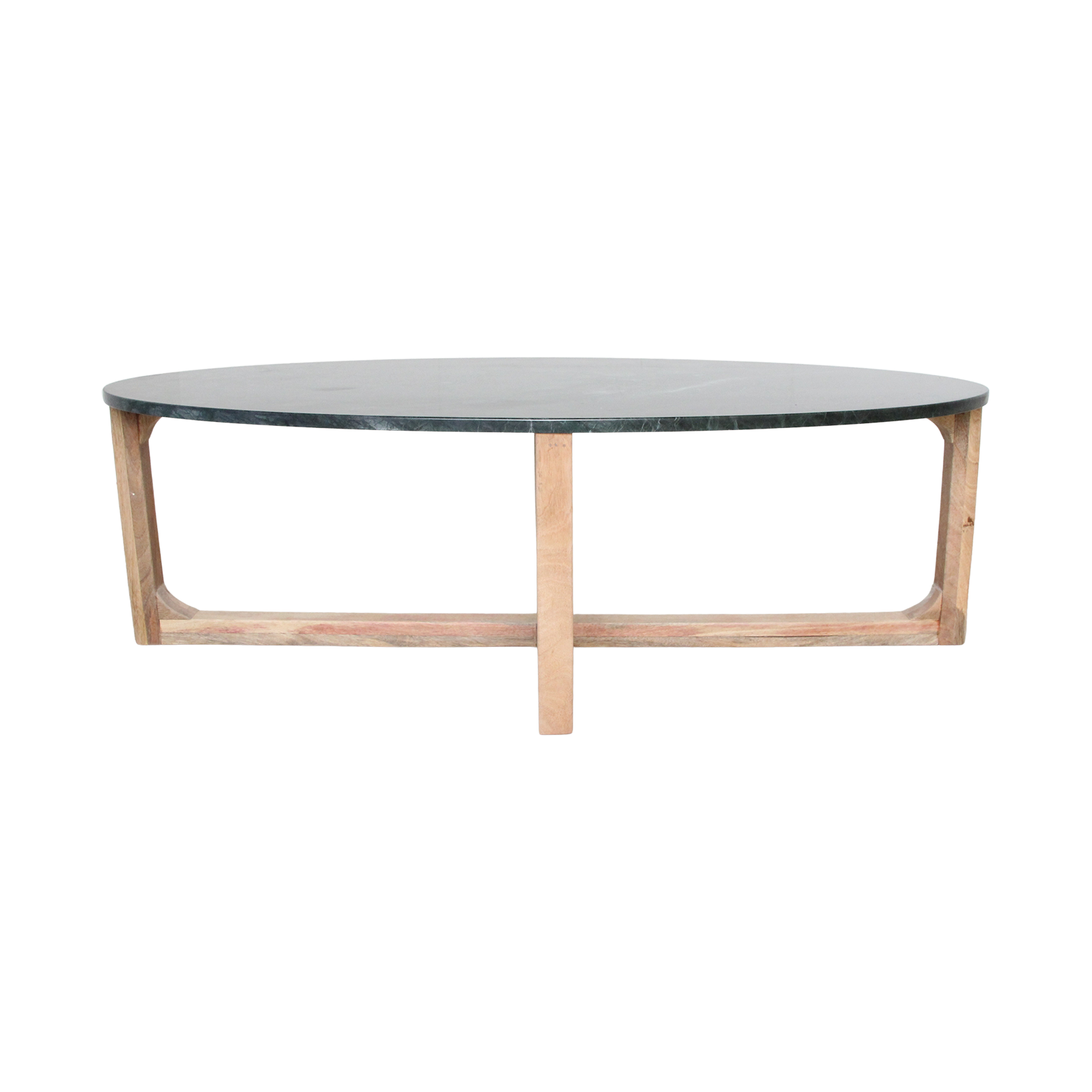 Raw Materials Amsterdam Marmeren Salontafel | Groen | H38 x B120 x D60 cm