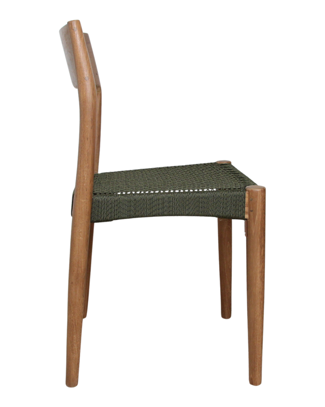 Raw Materials Amsterdam Freya Stoel | Set Van 2 | Donkergroen | H80 cm
