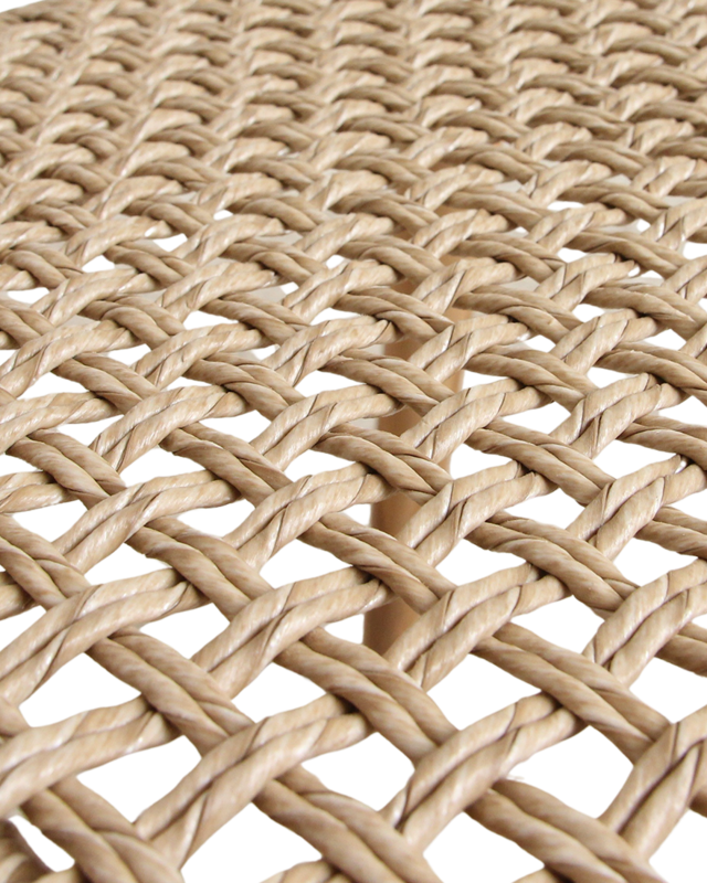 Raw Materials Amsterdam Verano Stoel | Set Van 2 | Naturel | H81 x B61 x D54 cm