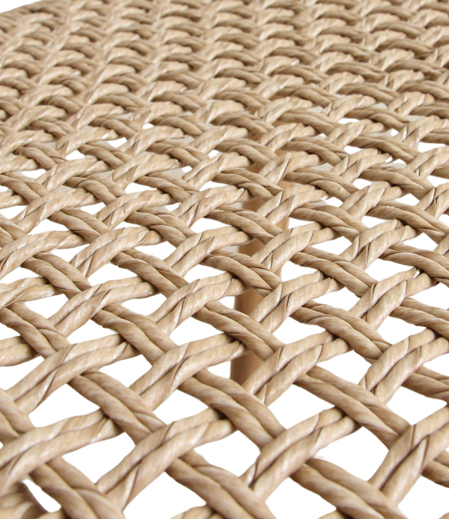 Raw Materials Amsterdam Verano Stoel | Set Van 2 | Naturel | H81 x B61 x D54 cm